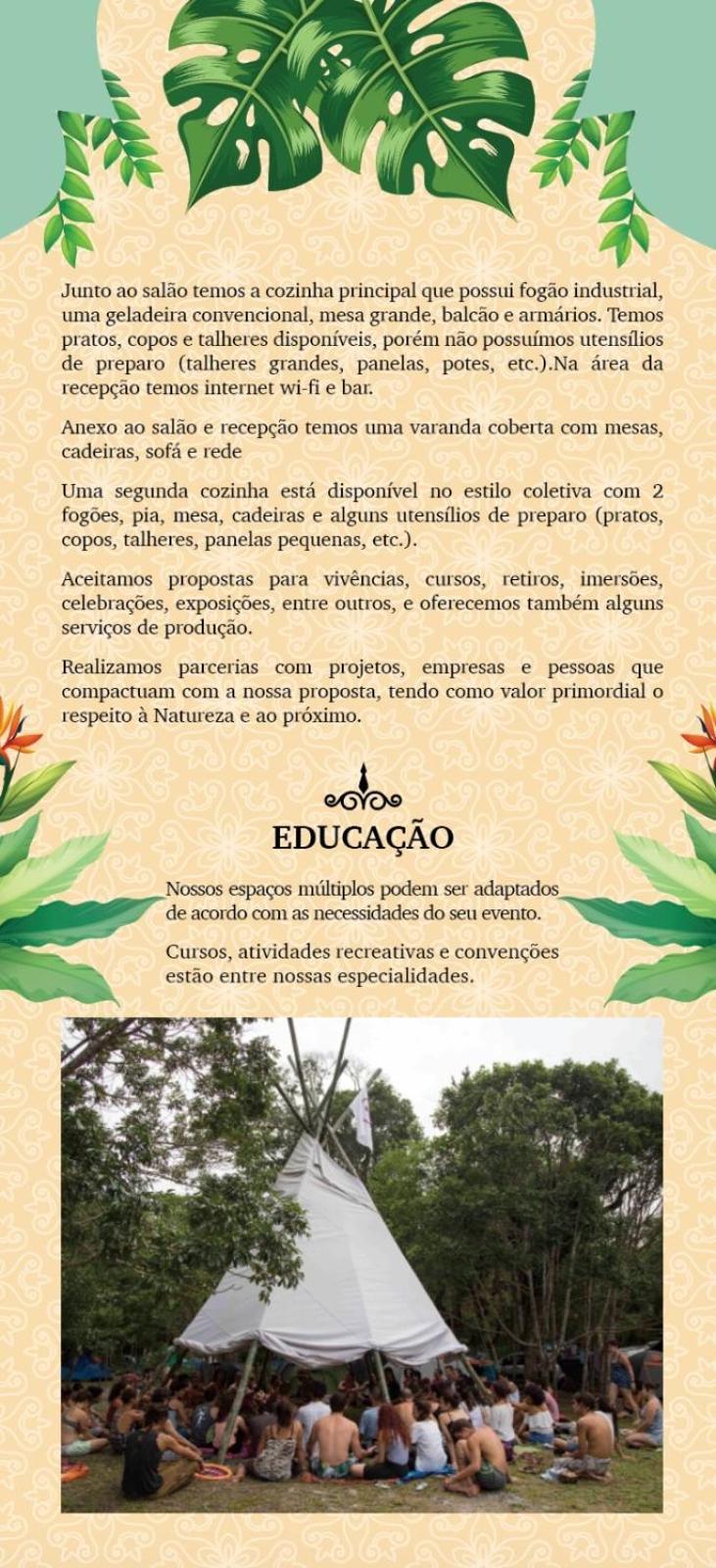 Namaste Pousada E Camping Cananéia 外观 照片